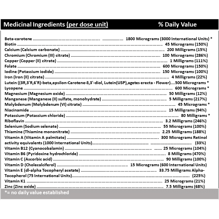 Vita 50+ I Multivitamins for 50+ - Vegetarian Friendly and Gluten-Free - Image 3